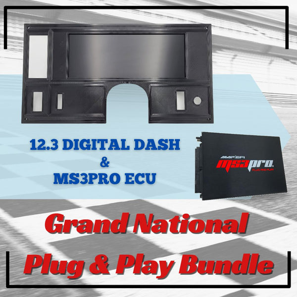 12.3 Pro Dash - 84-87 Grand National – Digital Dash EFI